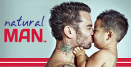 Natural Man for natural men's skin care